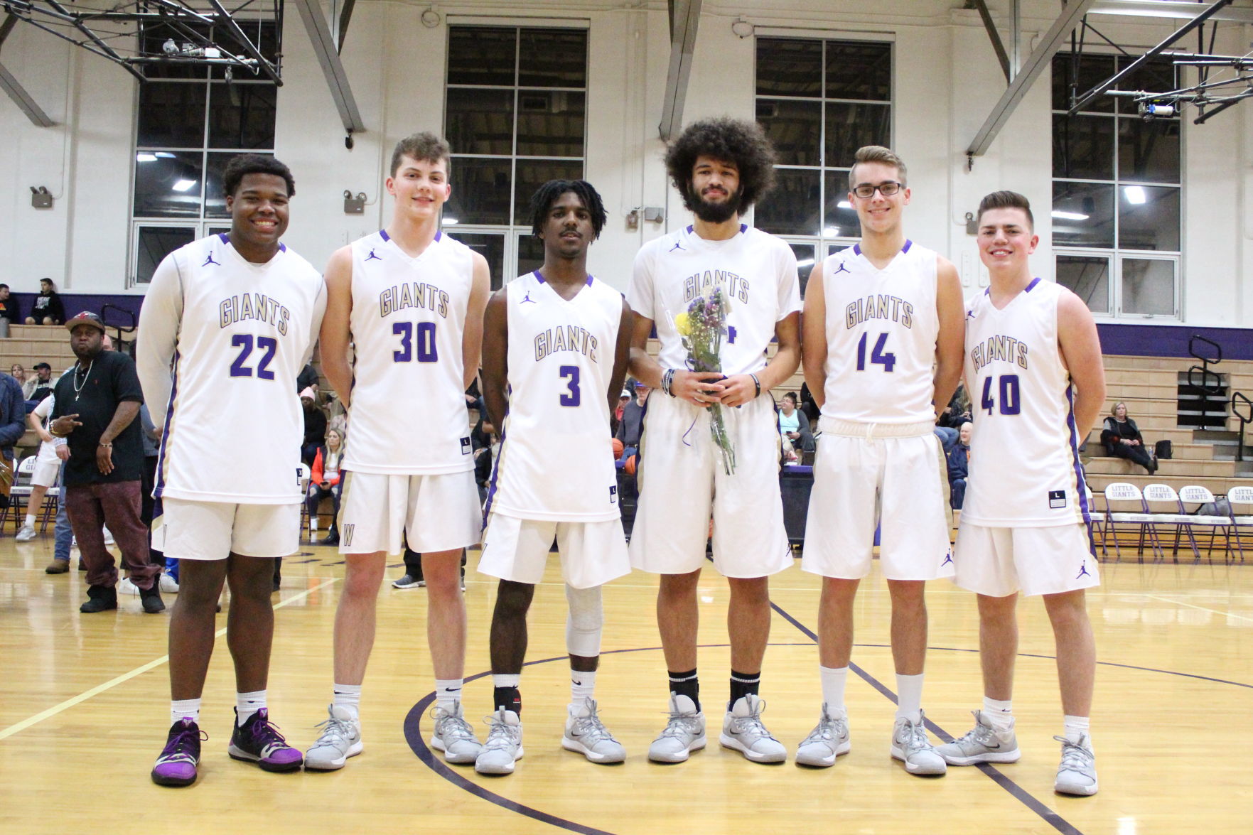 Waynesboro boys basketball senior night